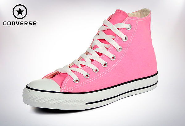 converse bota rosa