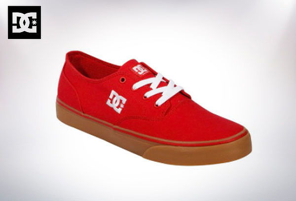 Tenis DC Shoes Flash Color Rojo