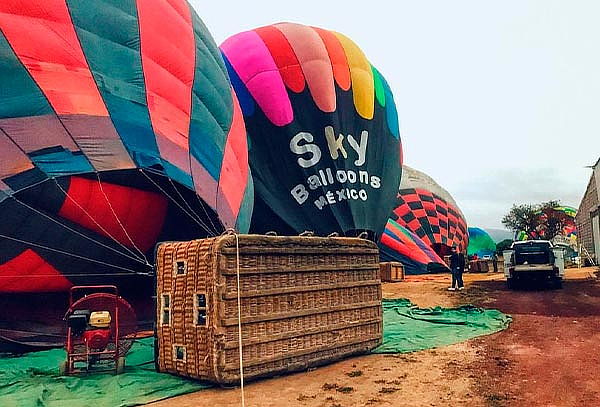 2x1 Elevación en Globo en Teotihuacan con Sky Balloons