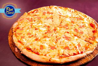 Pizza grande + Queso Fundido + Jarra de Clericot para 2