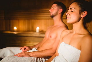 Day Spa Romántico en pareja + Sauna + Vino + Fondue y mas