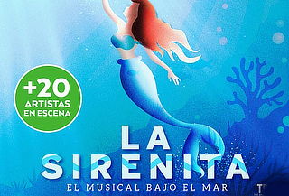 La Sirenita "El musical" Teatro del Parque ¡02 de Oct!