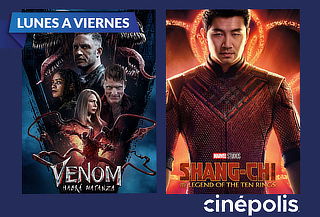 Cinépolis: Entrada 2D Sala Tradicional de Lunes a Domingo Cinépolis: Entrada 2D Sala Tradicional de Lunes a Domingo