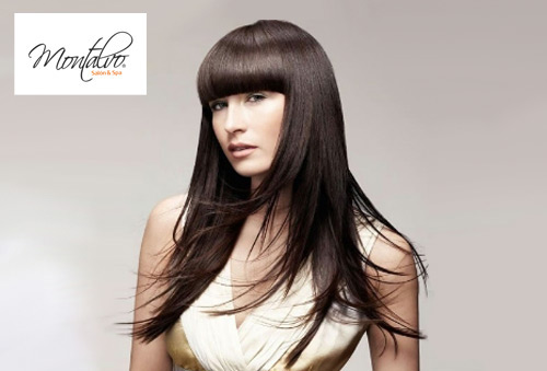 Registrate y consigue esta oferta única de cambio de look integral que incluye: Lavado + Masaje capilar + Corte + Cepillado + Aplicación Montalvo Salón & Spa. 