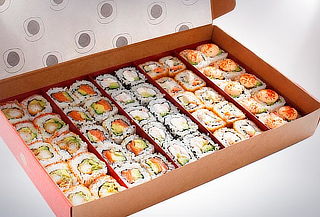 Box Familiar (50 makis) en Mr. Sushi