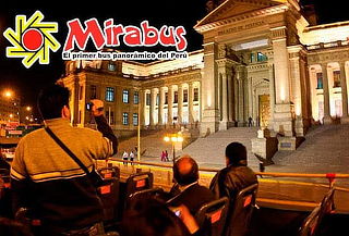 Lima de Noche y Circuito Mágico del Agua - MIRABUS