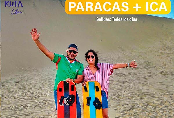 Full Day en Paracas + Huacachina+ Islas Ballestas y Más! 