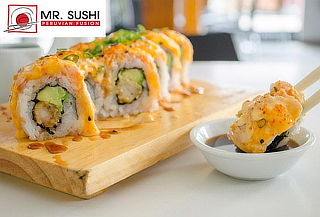 25 Cortes de Makis en Mr. Sushi 