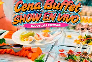 ¡Almuerzo Buffet marino criollo y Show! para 1 Persona
