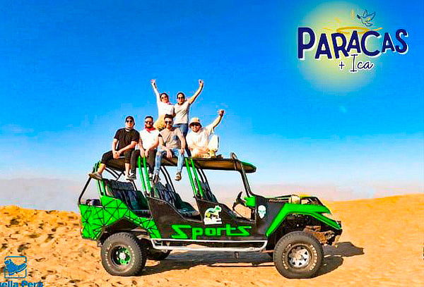 Paracas + Huacachina + Transporte + Puerto El Chaco