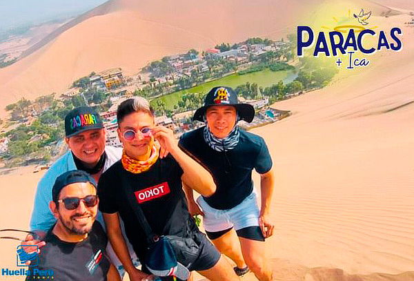 Paracas + Huacachina + Transporte + Puerto El Chaco