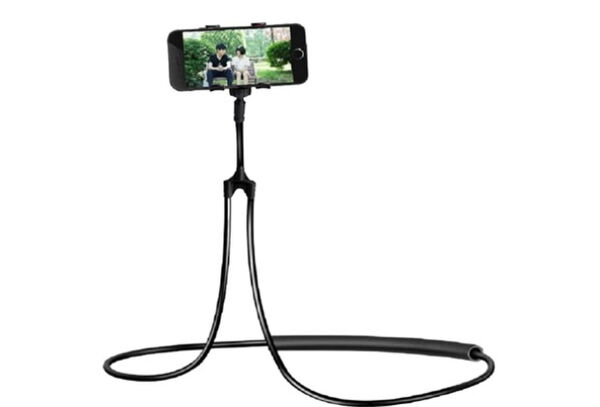 Soporte Colgante Flexible Cuello 360° Celular + Envío Gratis