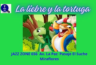 Teatro Para Niños "La Liebre y La Tortuga" 3 pm - Abril 