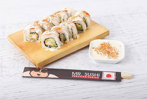 10 Cortes de Makis Acevichados en Mr. Sushi 