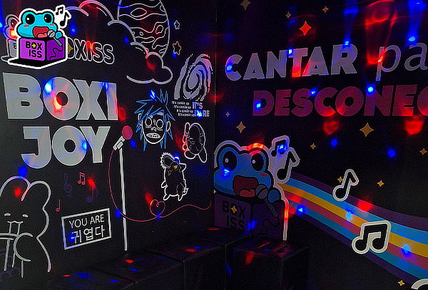 Minibox de karaoke para 3, 6 o 10 personas en Boxiss