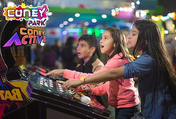 Paga S/ 28.90 y Juega S/ 60.00 en Coney Park-Coney Active