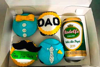 ¡Feliz día Papá! Cupcakes Personalizados + Cerveza 