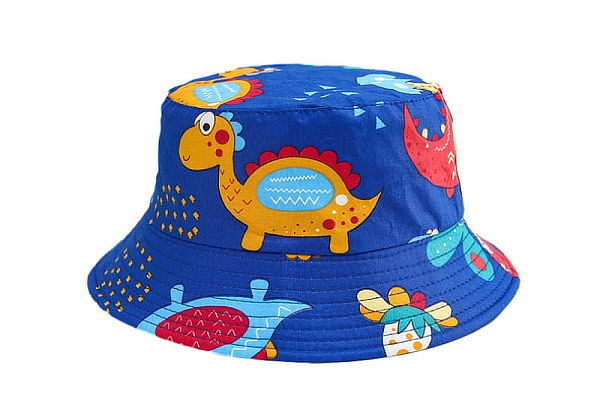 Sombrero Bucket hat Dino 50cm Para Niños