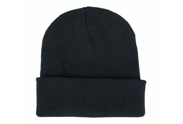 Beanie Ceñido Gorro Unisex Color  Negro