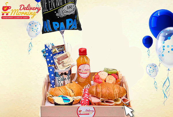 Desayuno Sorpresa Para Papá + Globo y Más 