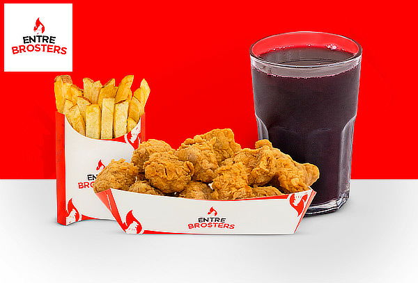 Combo Broster a Elección + Papas + Bebida en Entre | Ofertop