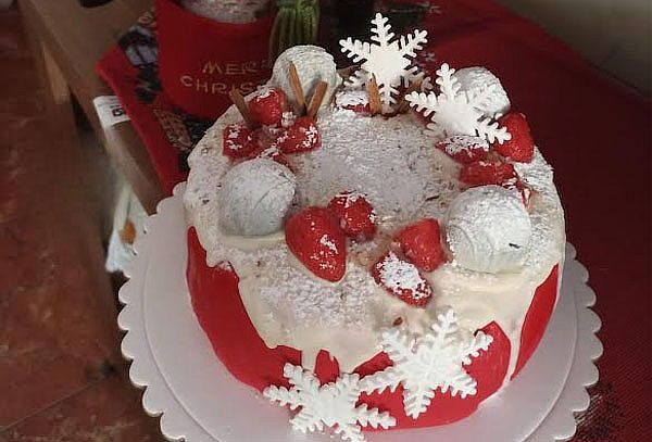 Torta Temática de 18 Porciones en Fondant en Santo Thiago 