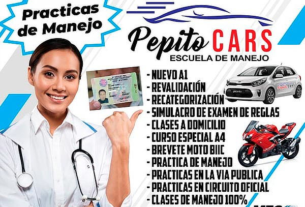 Todo Incluido: Clase de Manejo + Ex Médico + Circuito Oficia