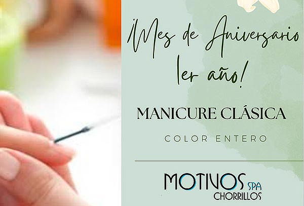 Manicure Clásica Color Entero en Motivos Spa Chorrillos 