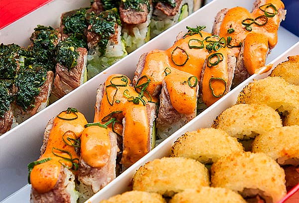 36 Cortes de Maki (3 Sabores) -  Santoku Sushi Bar 