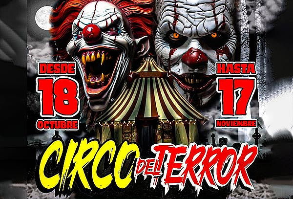 Entrada General Circo del Terror en Juego Manía Park. 