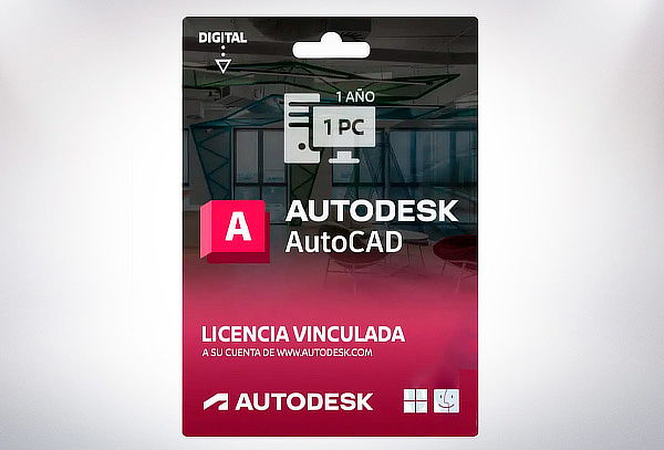 Licencia Original AutoCAD Suscripción 1 Año