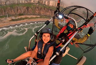 Paratrike o Parapente en Miraflores + Video HD + Transporte