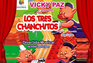 Obra Teatral "Los Tres Chanchitos"  Miraflores - Jazz Zone