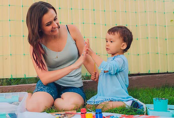 Sesión de Estimulación Temprana al Aire Libre en Lima