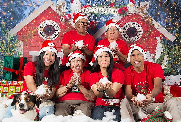 Sesión fotográfica FELIZ NAVIDAD en Studio Halo 