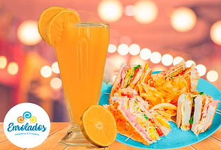1 Club Sándwich + 1 Jugo en Enrolados 