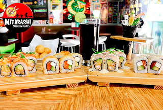 Barra Libre de Makis + 1 Bebida y Mas en Mitarasahi