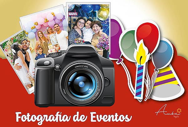 Sesión Fotográfica Eventos + Fotos Digitales + Foto Stick