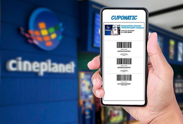 Cineplanet: 2 Entradas + Combo Gigante para 2 Todos los Días