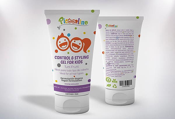 Gel For Kids sin Alcohol 250G 100% Vegano - Picoolino 