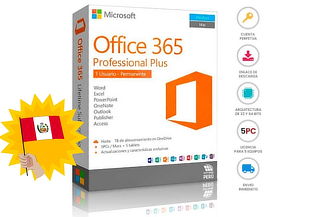 Licencia Permanente de Office 365 + 5 Dispositivos 