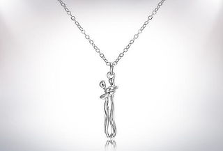 Collar Abrazo Eterno en Plata 950 