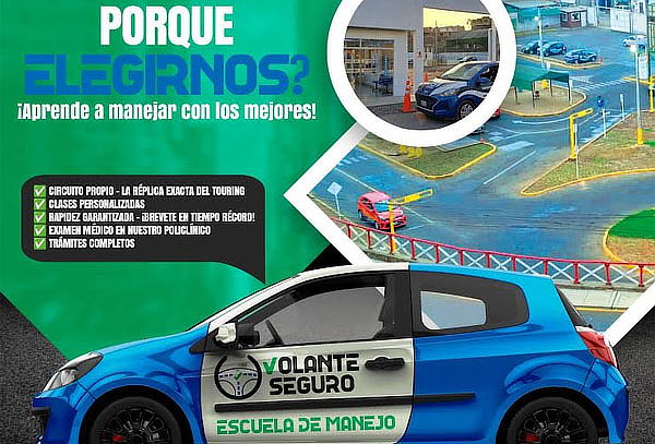 Clases de Manejo en Auto Mecánico o Automático + Simulacro 