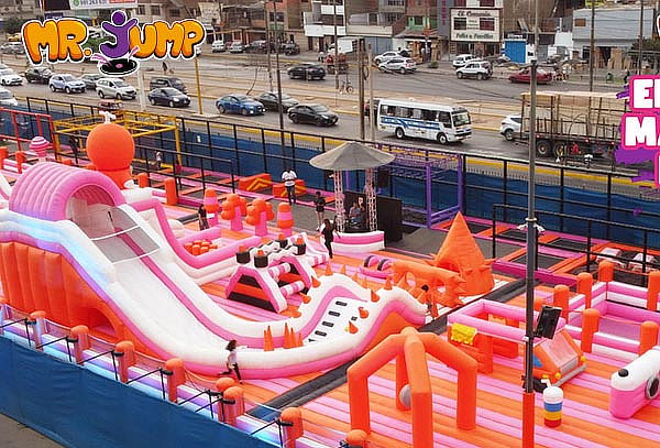 Parque Inflable Más Grande de Lima - Entrada General Mr Jump