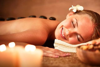 Masajes Relajantes Con Piedras Calientes D Blue Salón