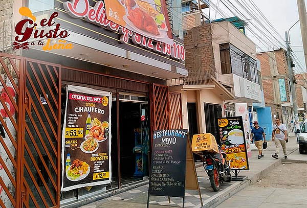 Pollo a la Leña + Papas + Ensalada + Cremas + 1 Gaseosa 1.5 