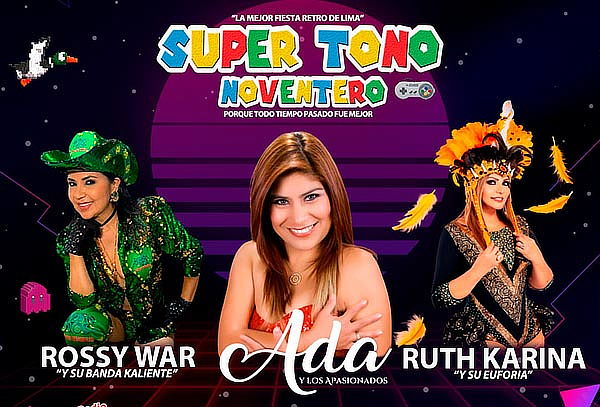 ¡Super Tono Noventero Reinas de Tecnocumbia 90s! 30 de Abril