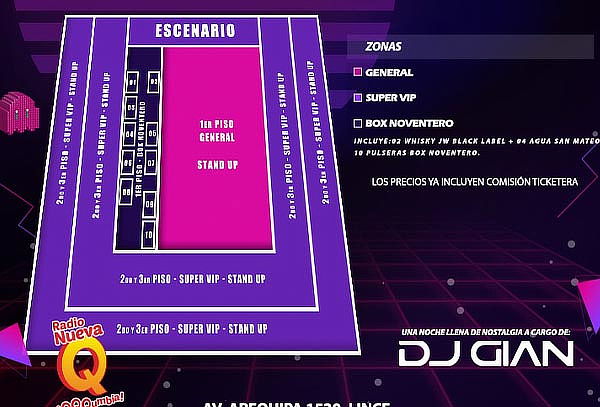 ¡Super Tono Noventero Reinas de Tecnocumbia 90s! 30 de Abril