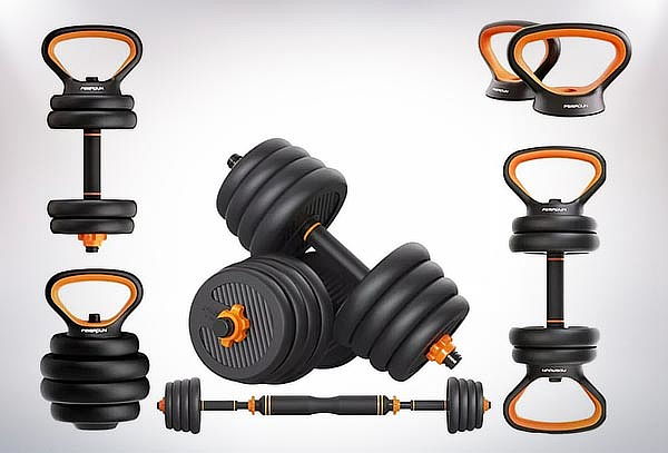  ¡Set Convertible a Barra y Pesa 20kg¡