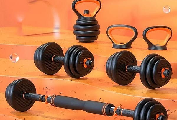  ¡Set Convertible a Barra y Pesa 20kg¡